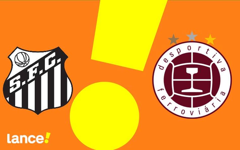 Santos x Desportiva Ferroviária: onde assistir, horário e prováveis escalações