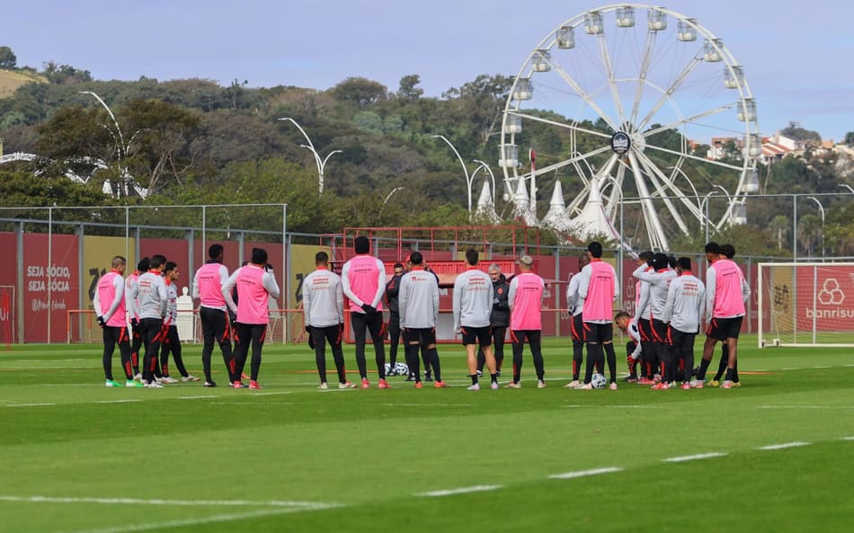 Treino do Internacional no CT Parque Gigante