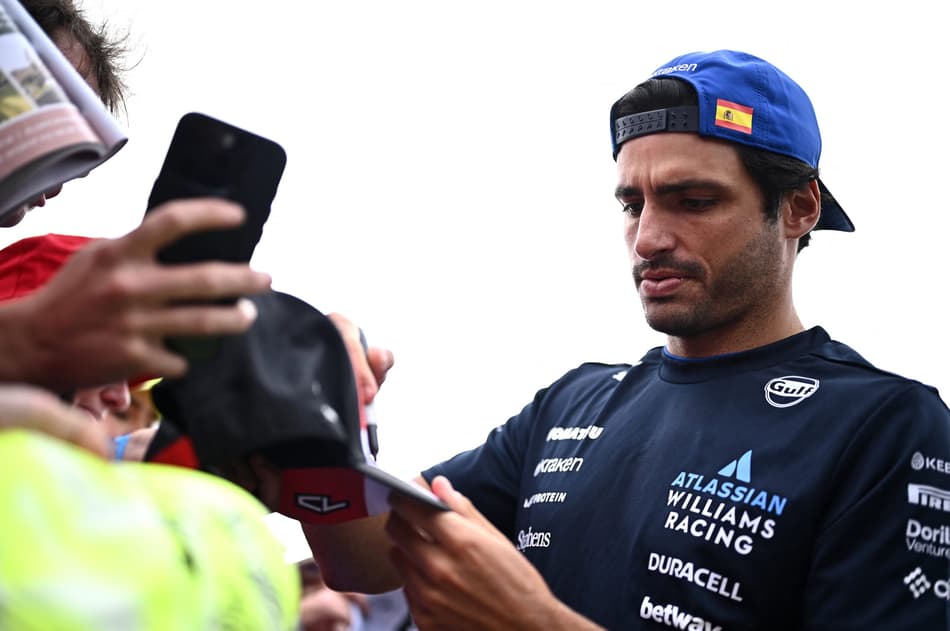 Espanhol Carlos Sainz, da Williams (foto: Ben Stansall / AFP)