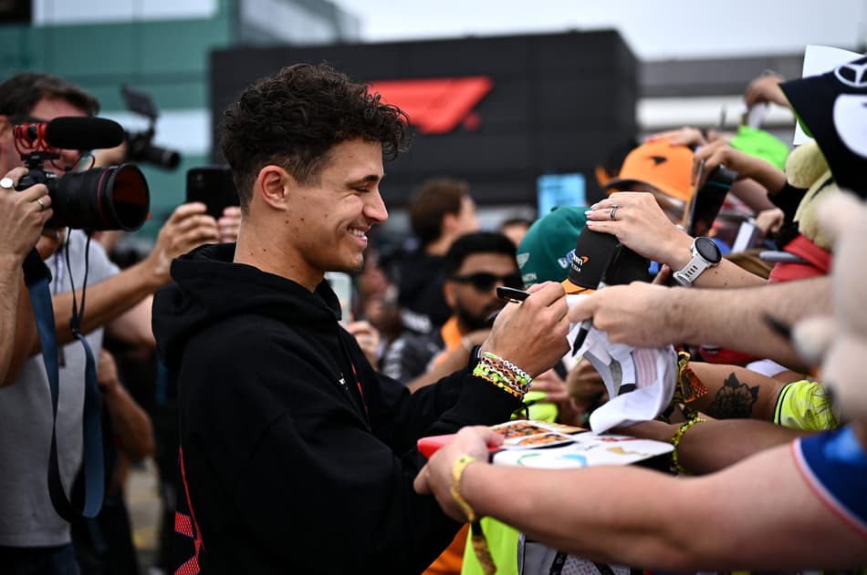 Britânico Lando Norris, da McLaren (foto: Ben Stansall / AFP)