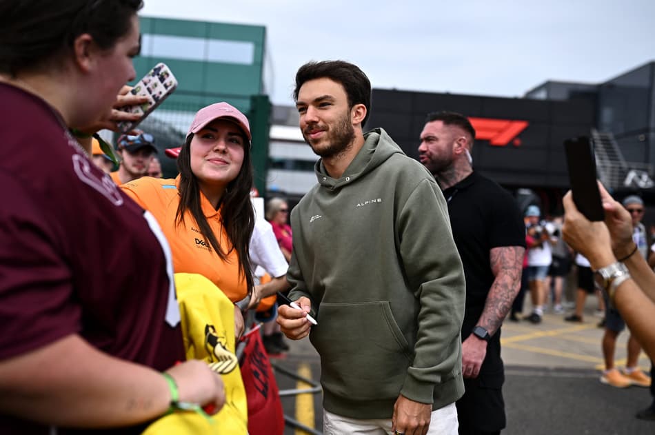 Francês Pierre Gasly, da Alpine (foto: Ben Stansall / AFP)