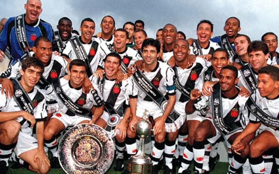 Vasco campeão da Libertadores em 1998