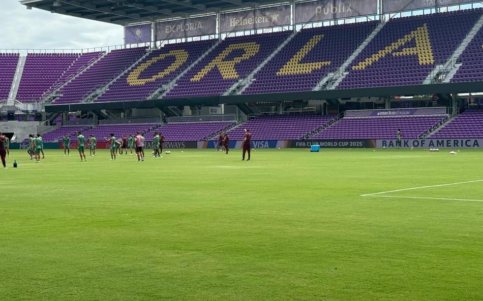 Treino do Fluminense para jogo com o Al Hilal, em Orlando (Foto: Sharon Prais / Lance!)