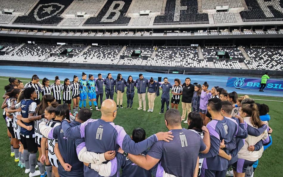 Botafogo feminino joga decisão no Nilton Santos. (Foto: Arthur Barreto/ Botafogo)