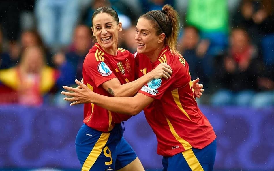 Espanha vence Bélgica na Eurocopa Feminina. (Foto: seleção espanhola feminina/Divulgação)