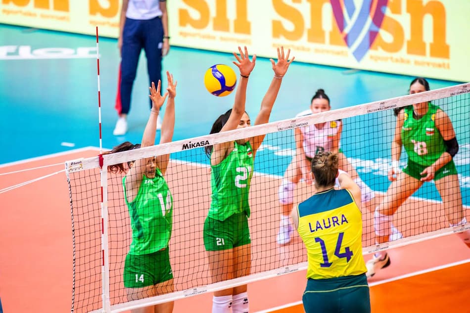 Brasil x Bulgária, pelas quartas de final do Mundial de vôlei feminina sub-19 (foto: volleyballworld)