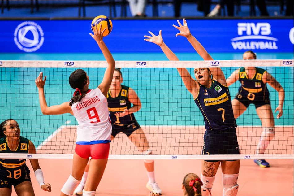 Brasil x Porto Rico, pelo Mundial feminino de vôlei sub-19 (foto: volleyballworld)