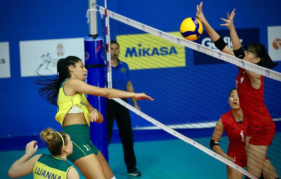 Brasil x Taipé Chinesa, pelo Mundial de vôlei feminino sub-19 (foto: volleyballworld)