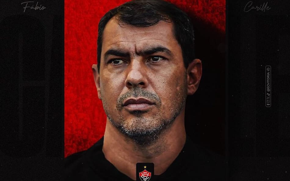 Carille é anunciado pelo Vitória (Foto: divulgação / EC Vitória)