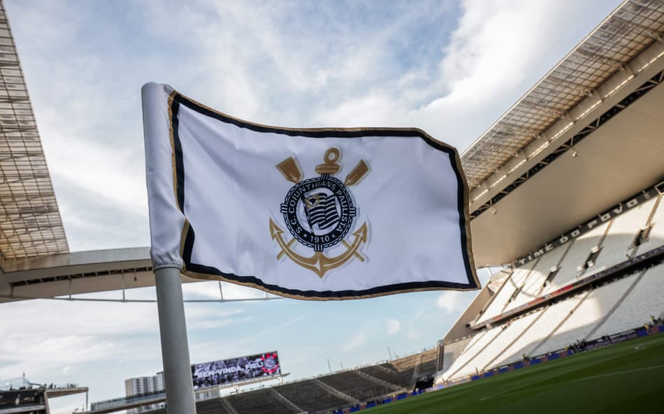 Vista geral da Arena Corinthians para partida entre Corinthians e Bragantino pelo Brasileiro