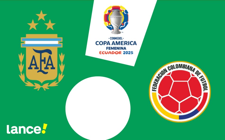 Argentina e Colômbia jogam semifinal da Copa América Feminina.