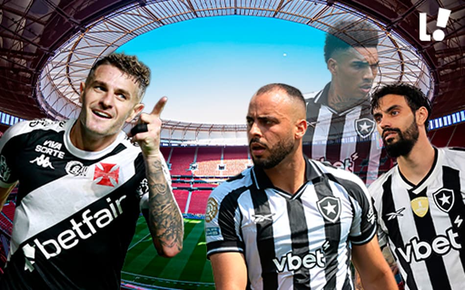 Vasco x Botafogo: clássico será marcado por duelo de Vegetti contra a consolidação de um novo 9 pós Igor Jesus