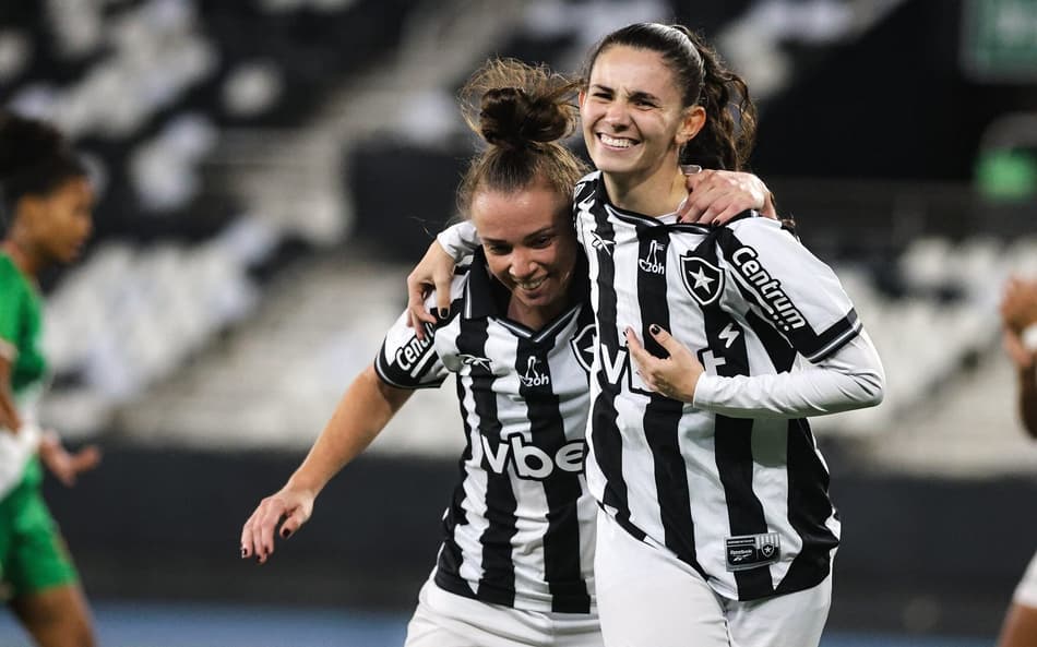 Analu comemora gol do Botafogo feminino na Copa do Brasil. (Foto: Arthur Barreto/Botafogo)