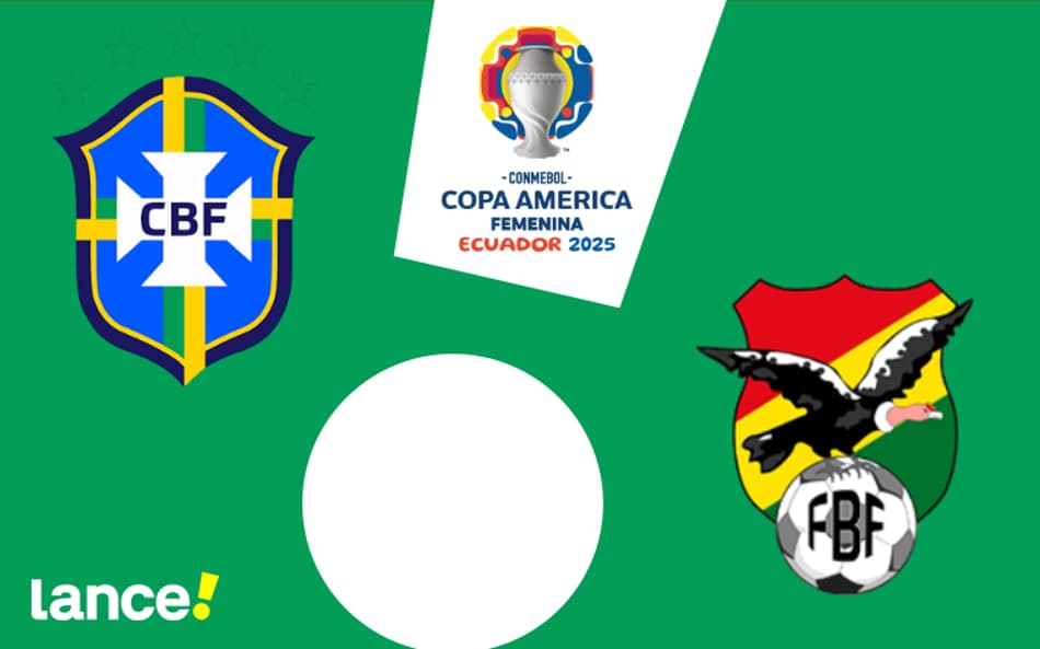 Brasil e Bolívia duelam pela Copa América Feminina.