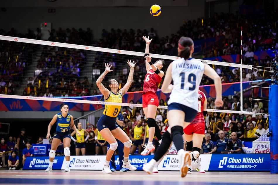 Brasil-Japão-Seleção-Brasileira-Vôlei-VNL