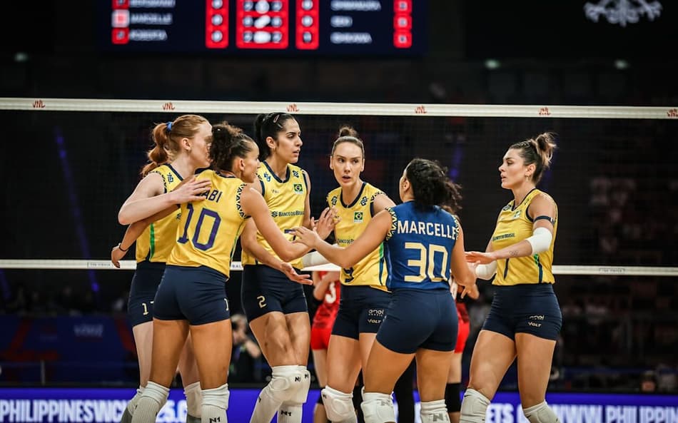 Brasil busca o título inédito da VNL