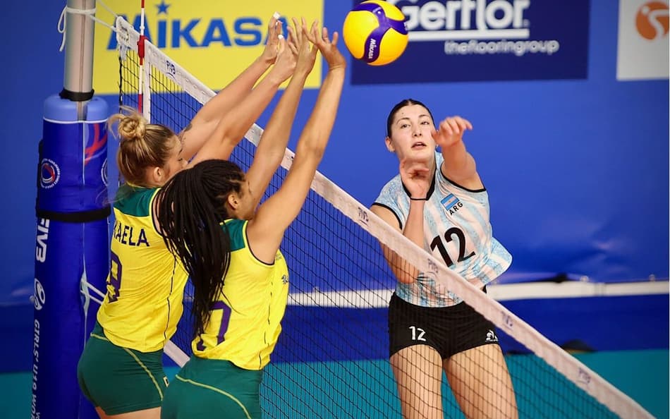 Brasil vence a Argentina no Mundial Sub-19 de Vôlei (Foto: Volleyballworld)