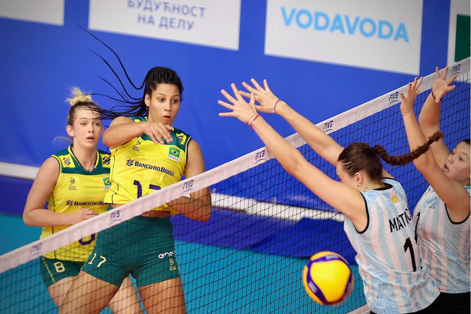 Brasil vence a Argentina no Mundial Sub-19 de Vôlei (Foto: Volleyballworld)