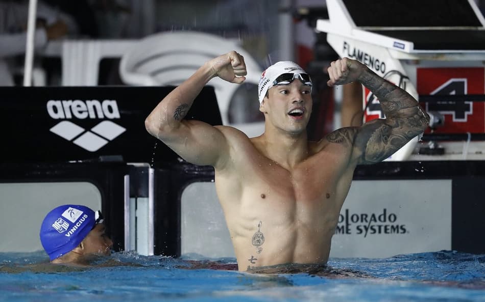 Guilherme Caribé garantiu mais um índice mundial (Foto: Satiro Sodré/ CBDA)