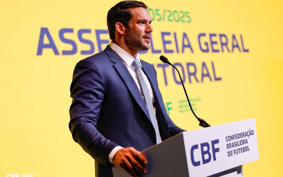 Samir Xaud foi eleito novo presidente da CBF, mas sem apoio unânime