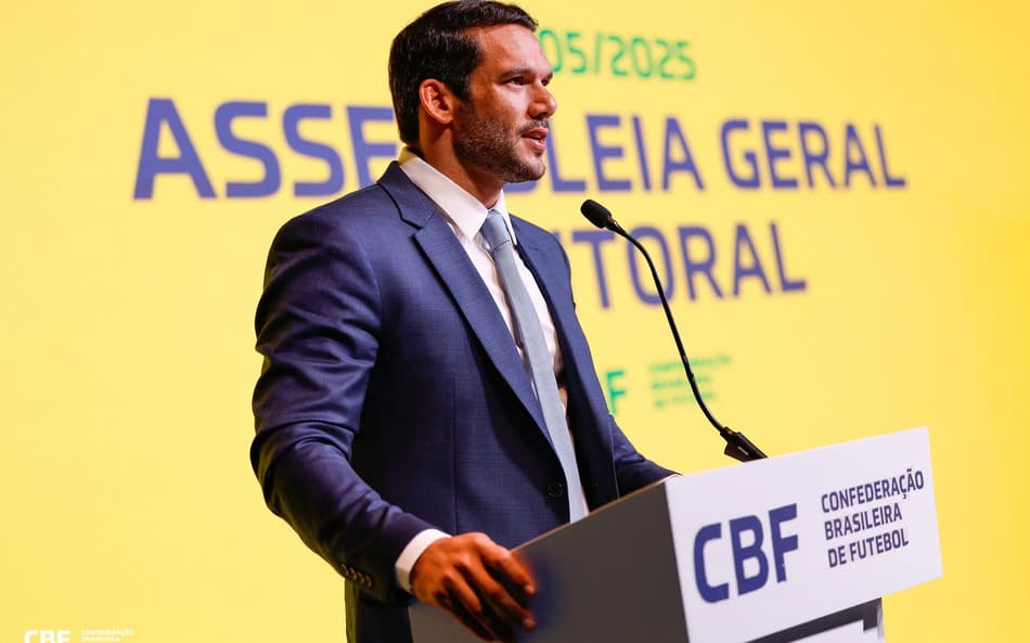 Samir Xaud foi eleito novo presidente da CBF, mas sem apoio unânime