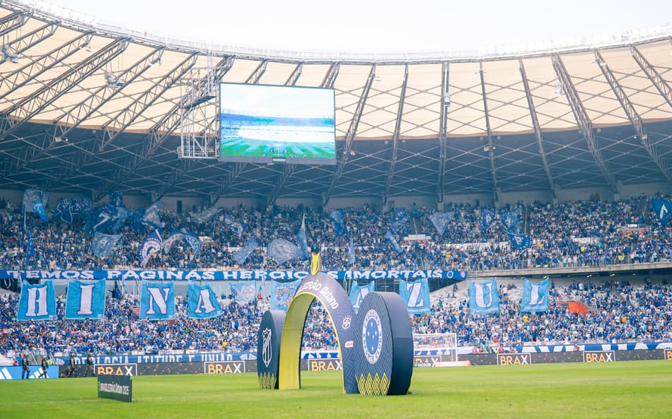 Cruzeiro x Ceará no Mineirão