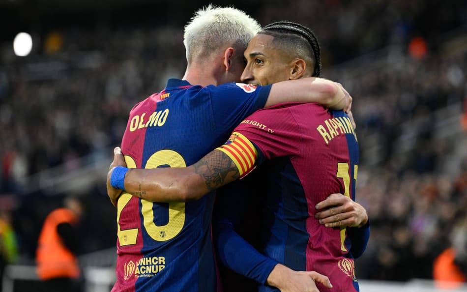 Dani Olmo e Raphinha - Barcelona