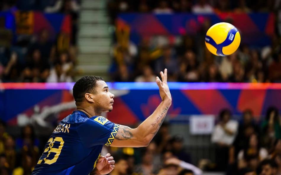 O Brasil venceu a Turquia por 3 sets a 1 pela VNL Masculina (Foto: Divulgação/Volleyball World)