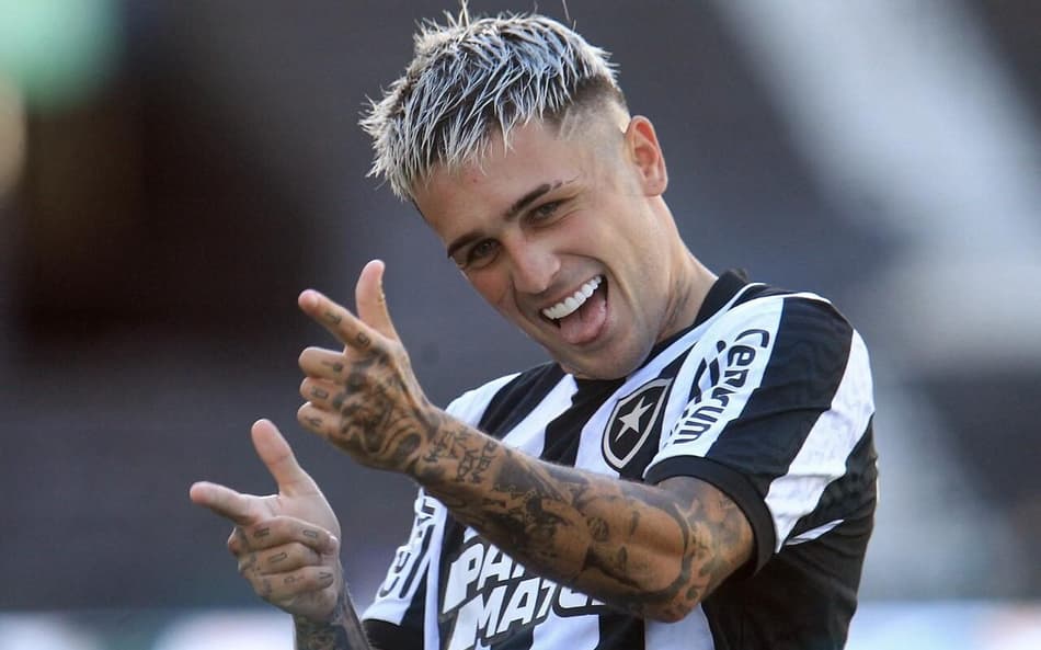 Diego Hernández em ação pelo Botafogo (Foto: Divulgação)