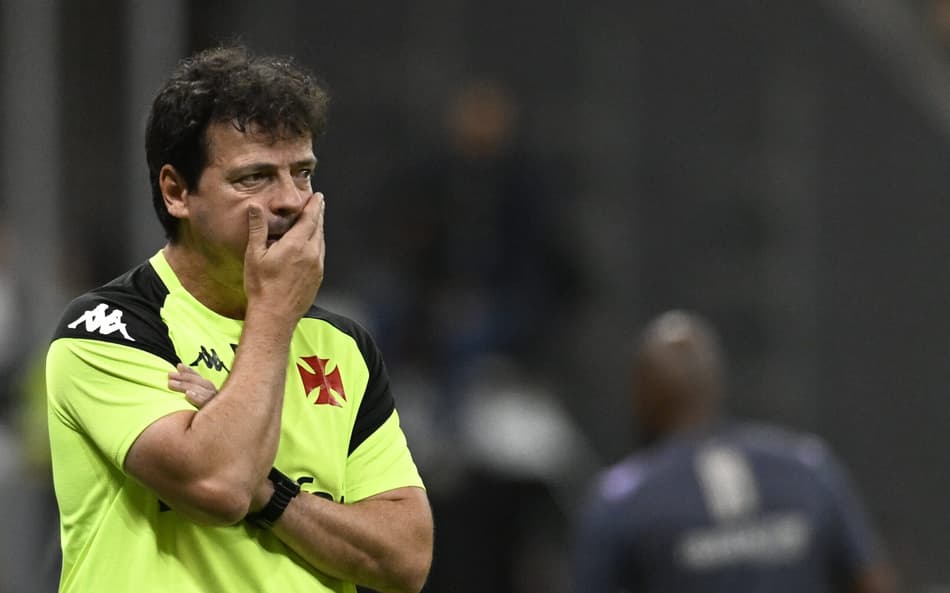 Fernando Diniz em Vasco x Botafogo
