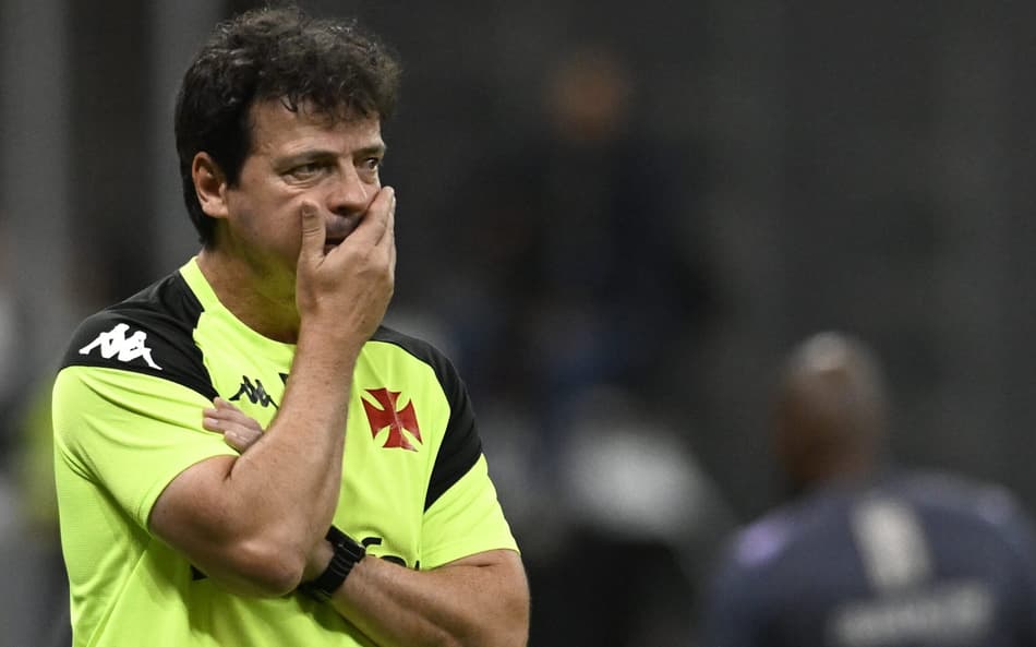 Fernando Diniz em Vasco x Botafogo