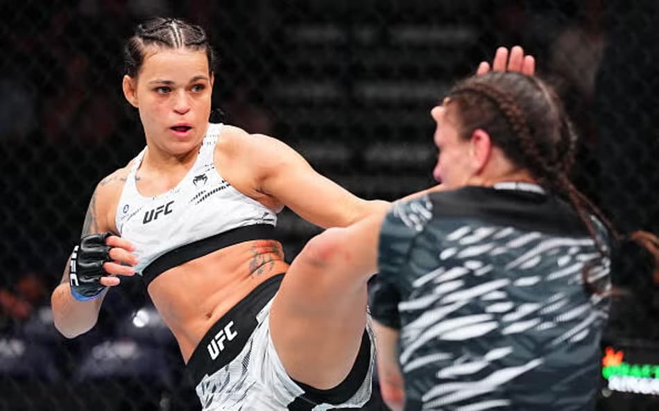 Eduarda Moura derrota veterana no UFC Nashville (Foto: Jeff Bottari / Zuffa LLC / Divulgação UFC)