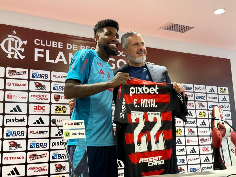 Assista na íntegra a coletiva de Emerson Royal, reforço do Flamengo