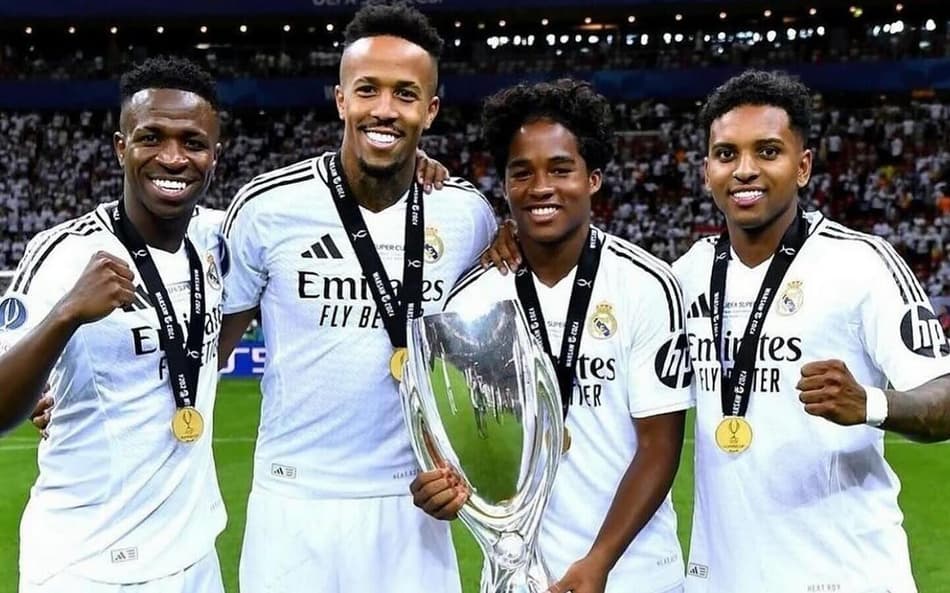 Vini Jr, Militão, Endrick e Rodrygo