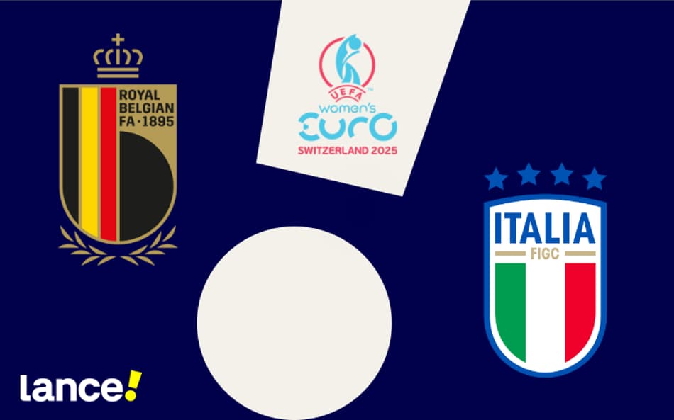 Bélgica e Itália duelam pela Eurocopa Feminina.