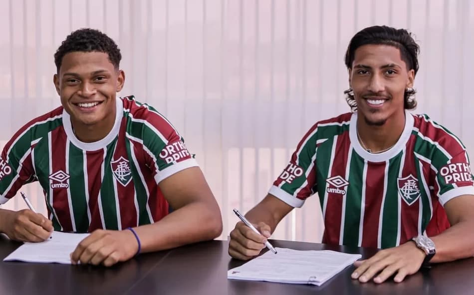 Fluminense renova com joias de Xerém. (Foto: Leonardo Brasil/FFC