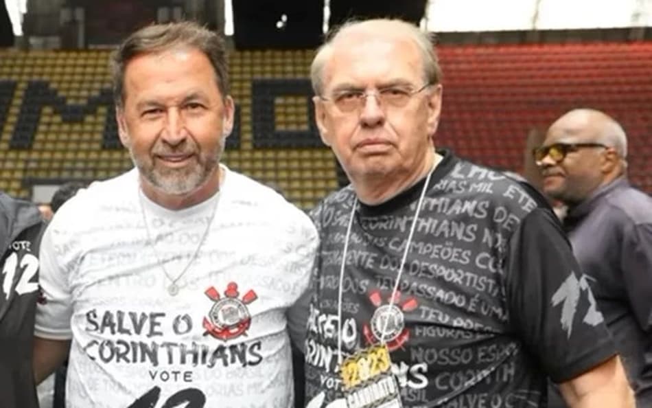 Augusto Melo e Osmar Stábile (Foto: Reprodução)