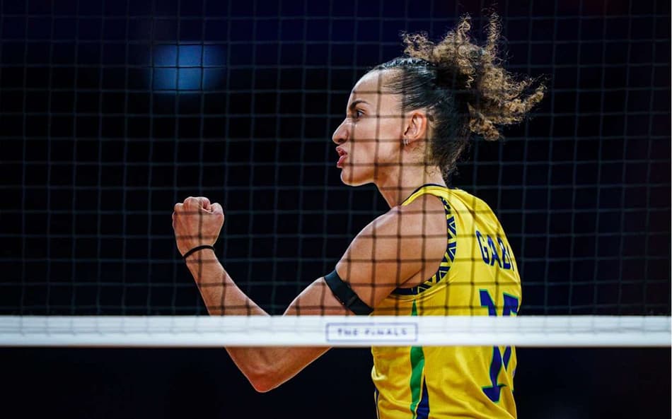 Gabi Guimarães é a capitã da Seleção Brasileira