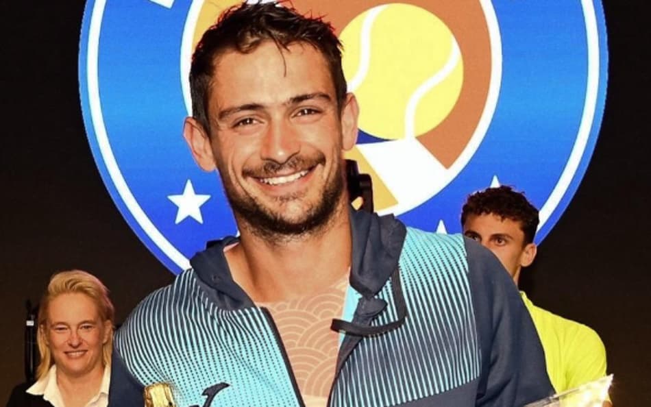 O argentino Mariano Navone é campeão do Challenger de Braunschweig (Divulgação)