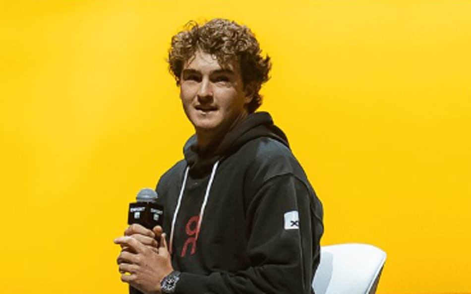 João Fonseca durante evento em São Paulo (Divulgação)