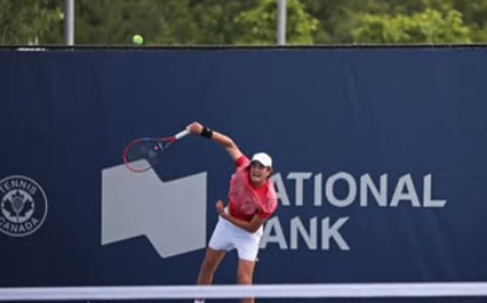João Fonseca em treino em Toronto (Divulgação/ATP)