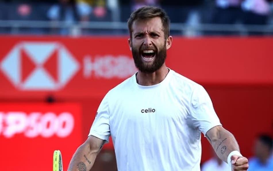 O francês Corentin Moutet em foto de arquivo (Reprodução)