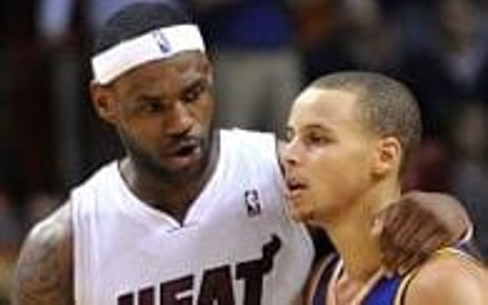 LeBron James e Stephen Curry