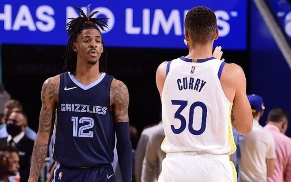 Ja Morant Stephen Curry