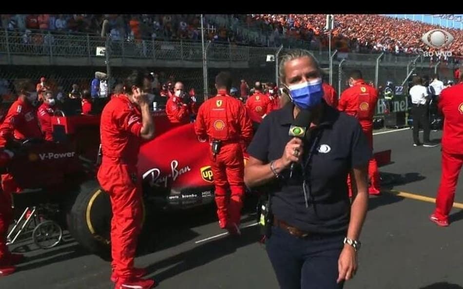 Mariana Becker continua na F1 com saída da Band? Entenda