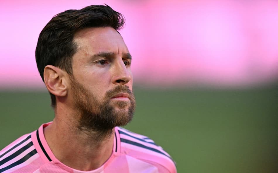Messi no jogo do Inter Miami contra Al Ahly