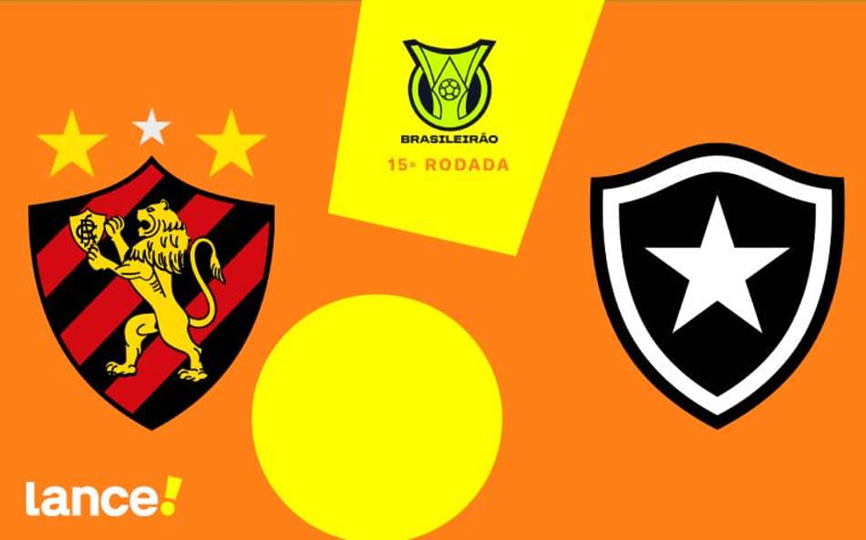 Sport e Botafogo se enfrentam pelo Brasileirão (Foto: Arte/Lance!)