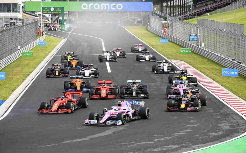 Largada do GP da Hungria
