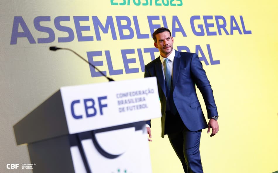 Samir Xaud foi eleito novo presidente da CBF, mas sem apoio unânime