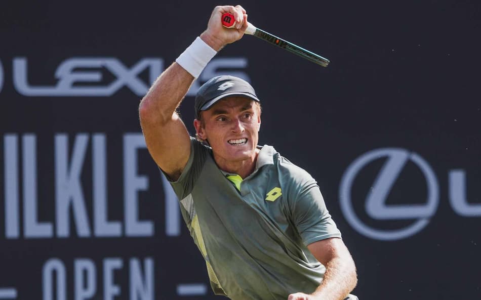 Australiano Tristan Schoolkate é primeiro oponente de João Fonseca em Toronto (Foto: Jack Gray / Lexus Ilkley Open)